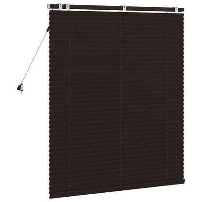 Venetian Blind Dark Brown 110 x 130 cm 35 mm