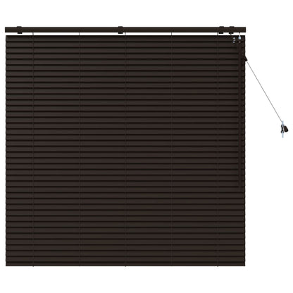 Venetian Blind Dark Brown 125 x 130 cm 35 mm