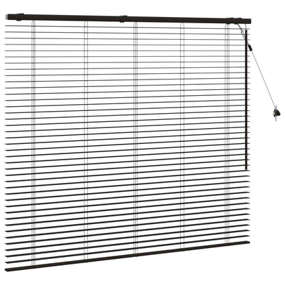 Venetian Blind Dark Brown 150 x 130 cm 35 mm