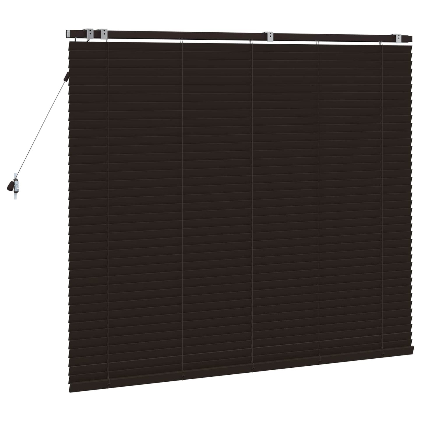 Venetian Blind Dark Brown 150 x 130 cm 35 mm