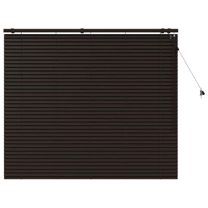 Venetian Blind Dark Brown 160 x 130 cm 35 mm