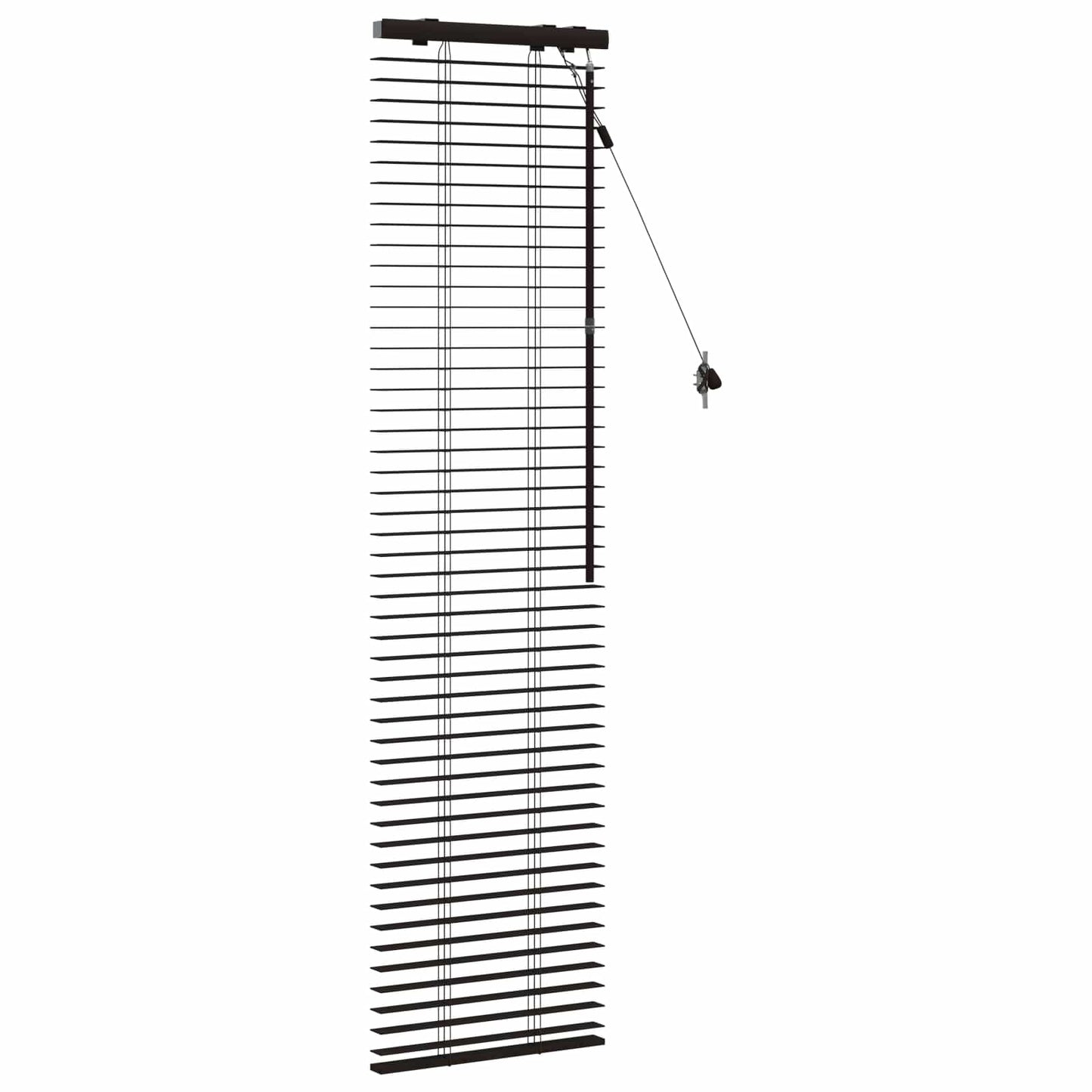 Venetian Blind Dark Brown 45 x 160 cm 35 mm