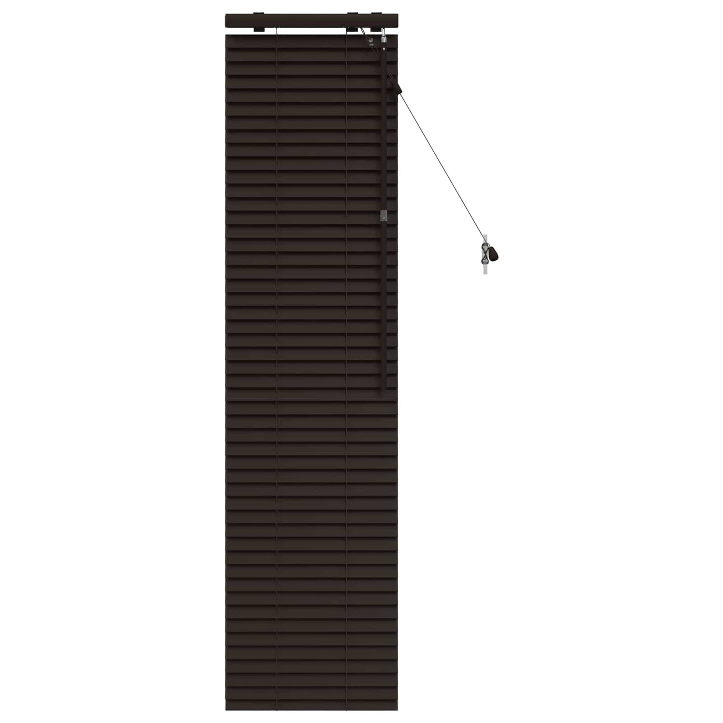 Venetian Blind Dark Brown 50 x 160 cm 35 mm