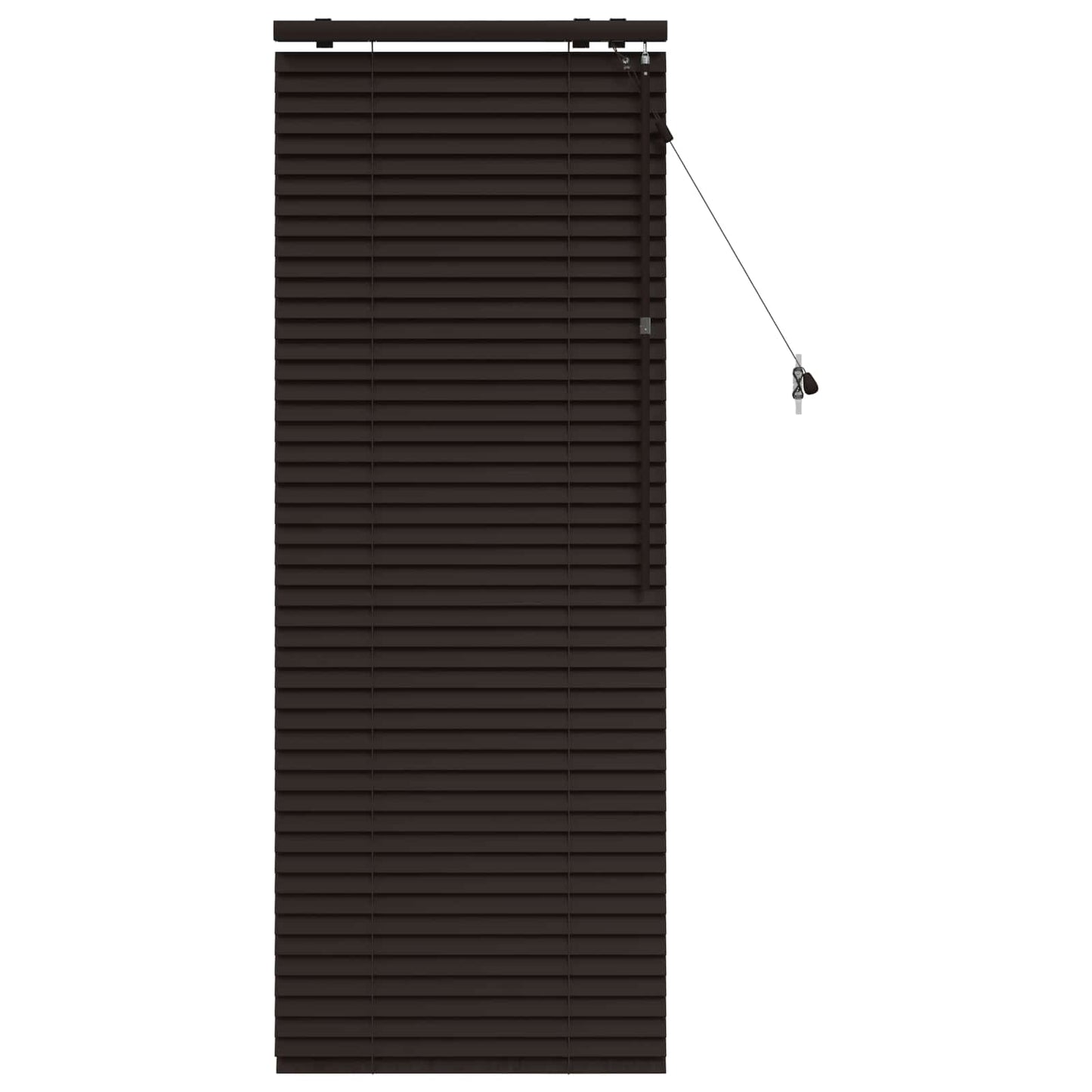 Venetian Blind Dark Brown 55 x 160 cm 35 mm