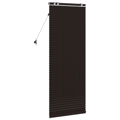 Venetian Blind Dark Brown 60 x 160 cm 35 mm
