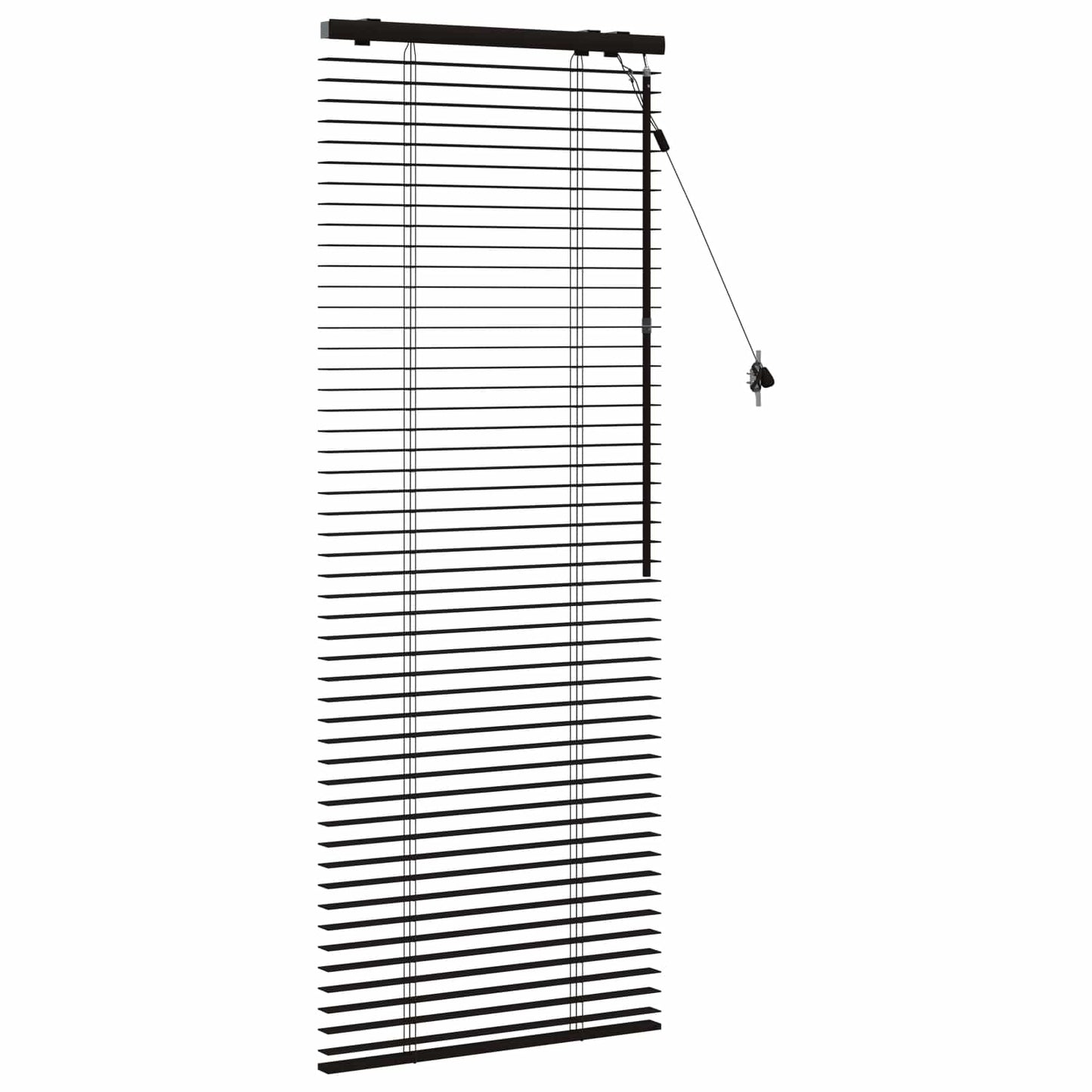 Venetian Blind Dark Brown 65 x 160 cm 35 mm