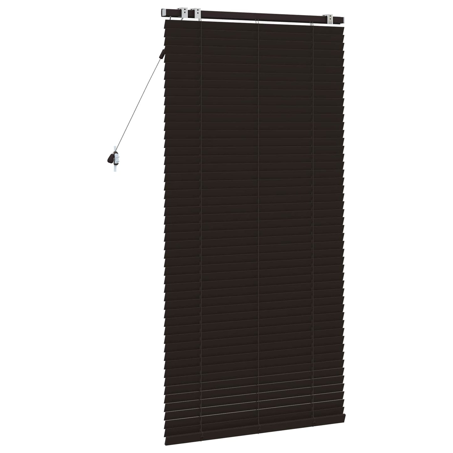 Venetian Blind Dark Brown 70 x 160 cm 35 mm