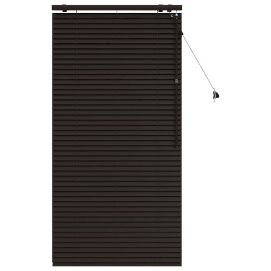 Venetian Blind Dark Brown 70 x 160 cm 35 mm