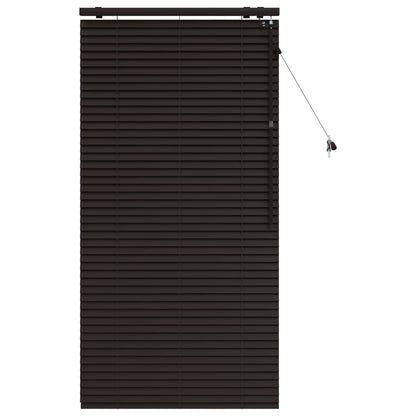 Venetian Blind Dark Brown 75 x 160 cm 35 mm