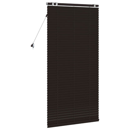 Venetian Blind Dark Brown 95 x 160 cm 35 mm