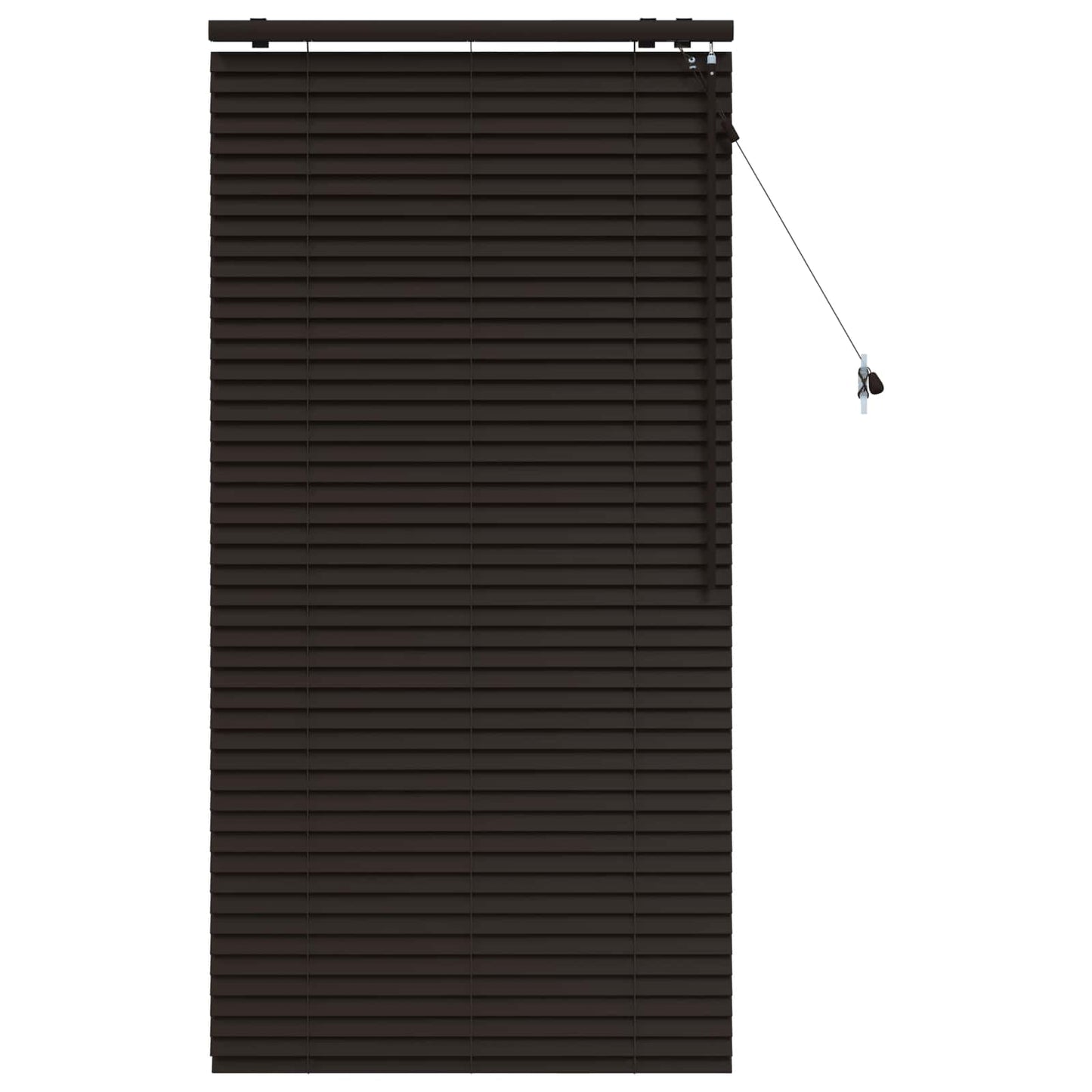Venetian Blind Dark Brown 95 x 160 cm 35 mm