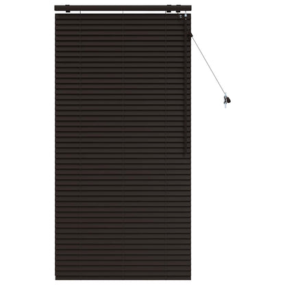 Venetian Blind Dark Brown 95 x 160 cm 35 mm