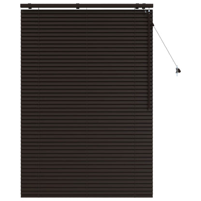 Venetian Blind Dark Brown 100 x 160 cm 35 mm