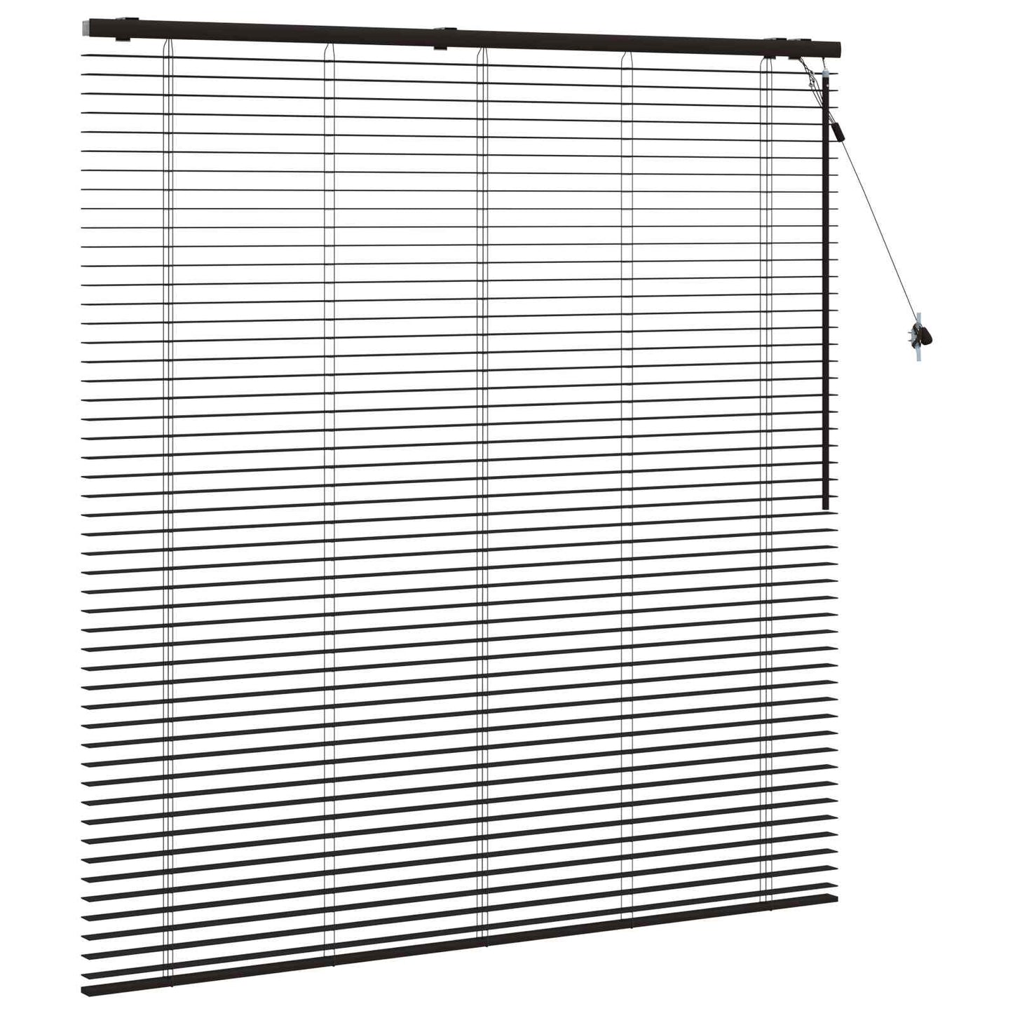 Venetian Blind Dark Brown 150 x 160 cm 35 mm