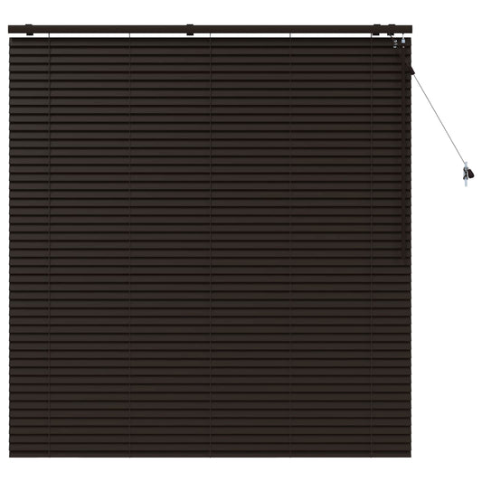 Venetian Blind Dark Brown 150 x 160 cm 35 mm