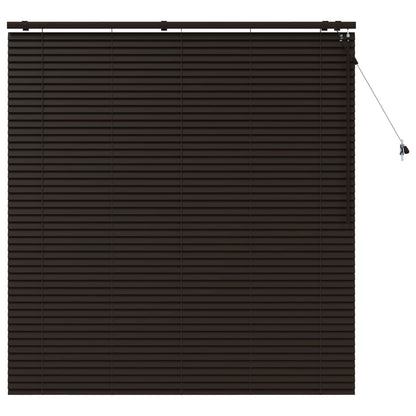 Venetian Blind Dark Brown 155 x 160 cm 35 mm
