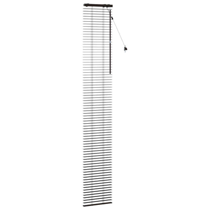 Venetian Blind Dark Brown 50 x 250 cm 35 mm