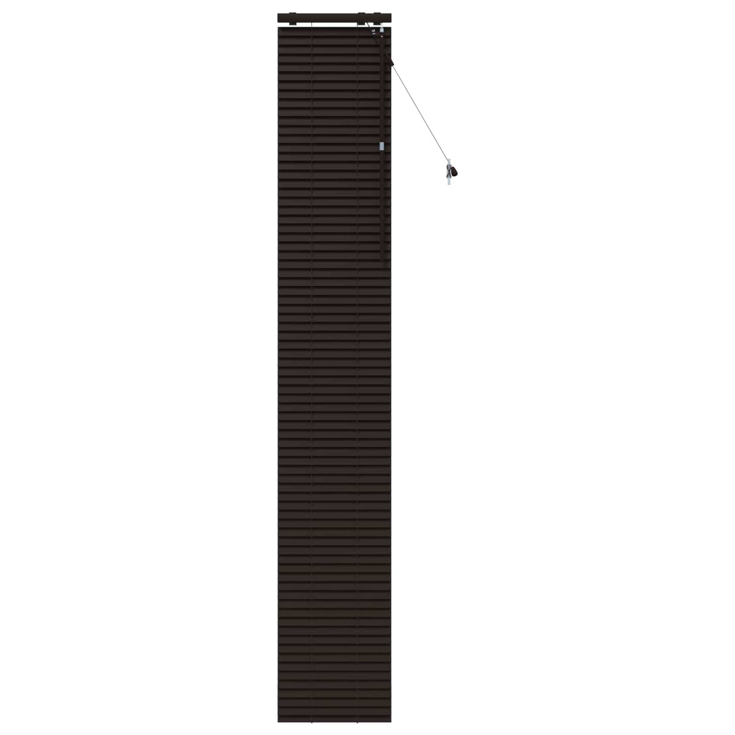 Venetian Blind Dark Brown 50 x 250 cm 35 mm
