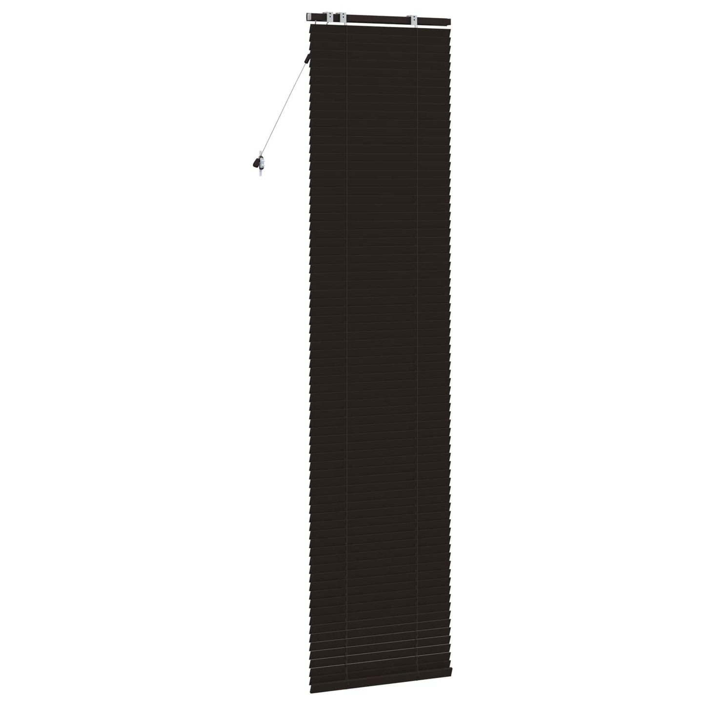 Venetian Blind Dark Brown 60 x 250 cm 35 mm