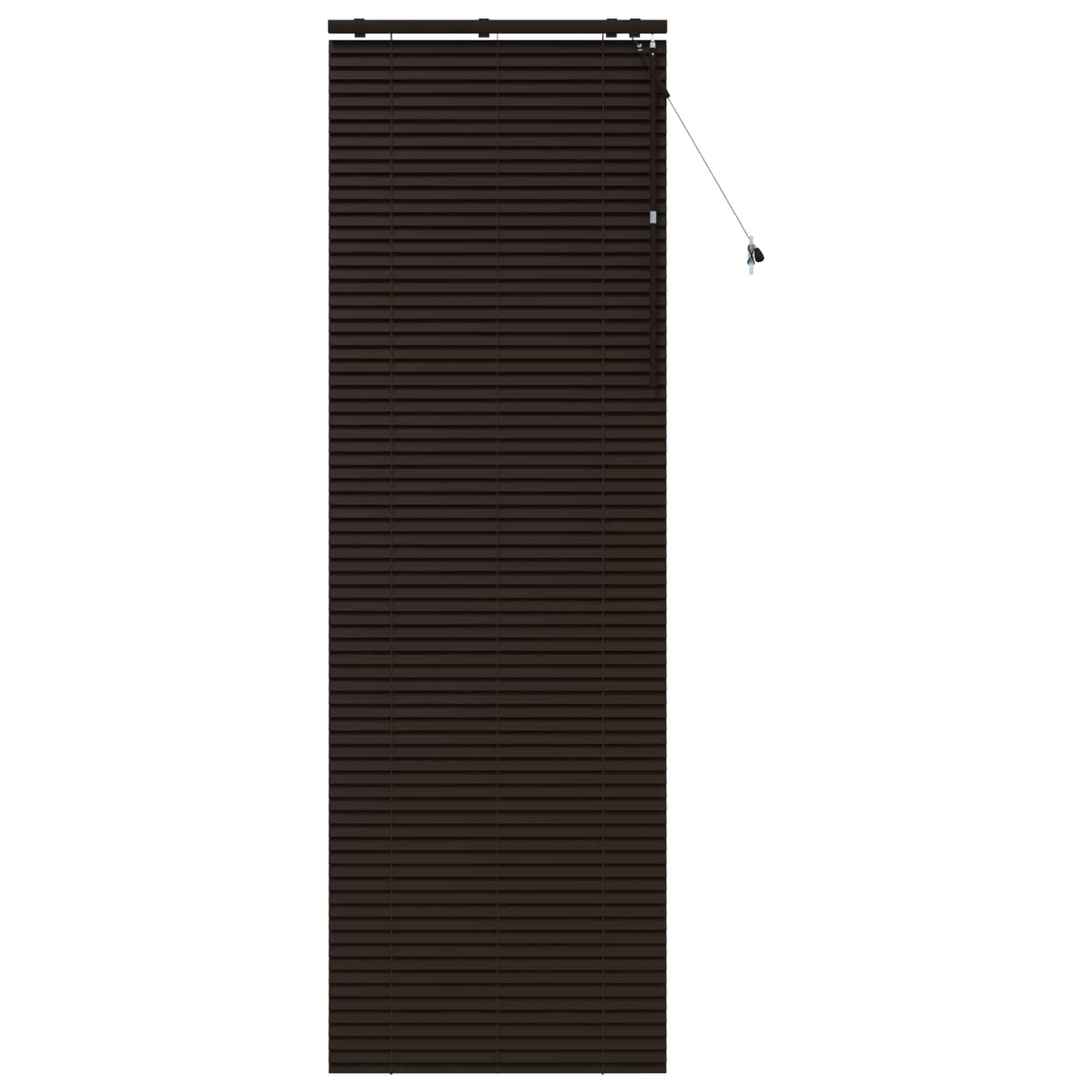 Venetian Blind Dark Brown 70 x 250 cm 35 mm
