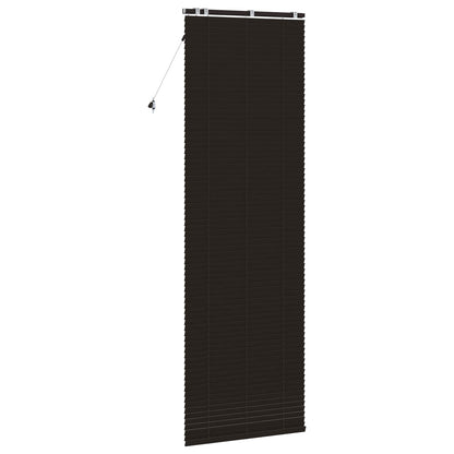 Venetian Blind Dark Brown 90 x 250 cm 35 mm