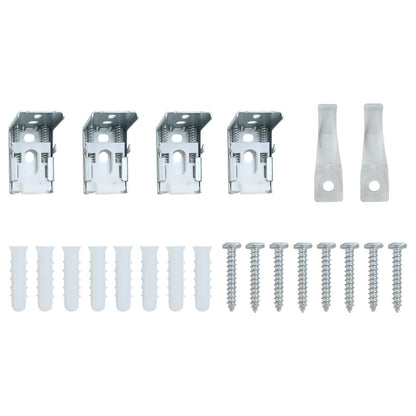 Venetian Blind Dark Brown 100 x 250 cm 35 mm