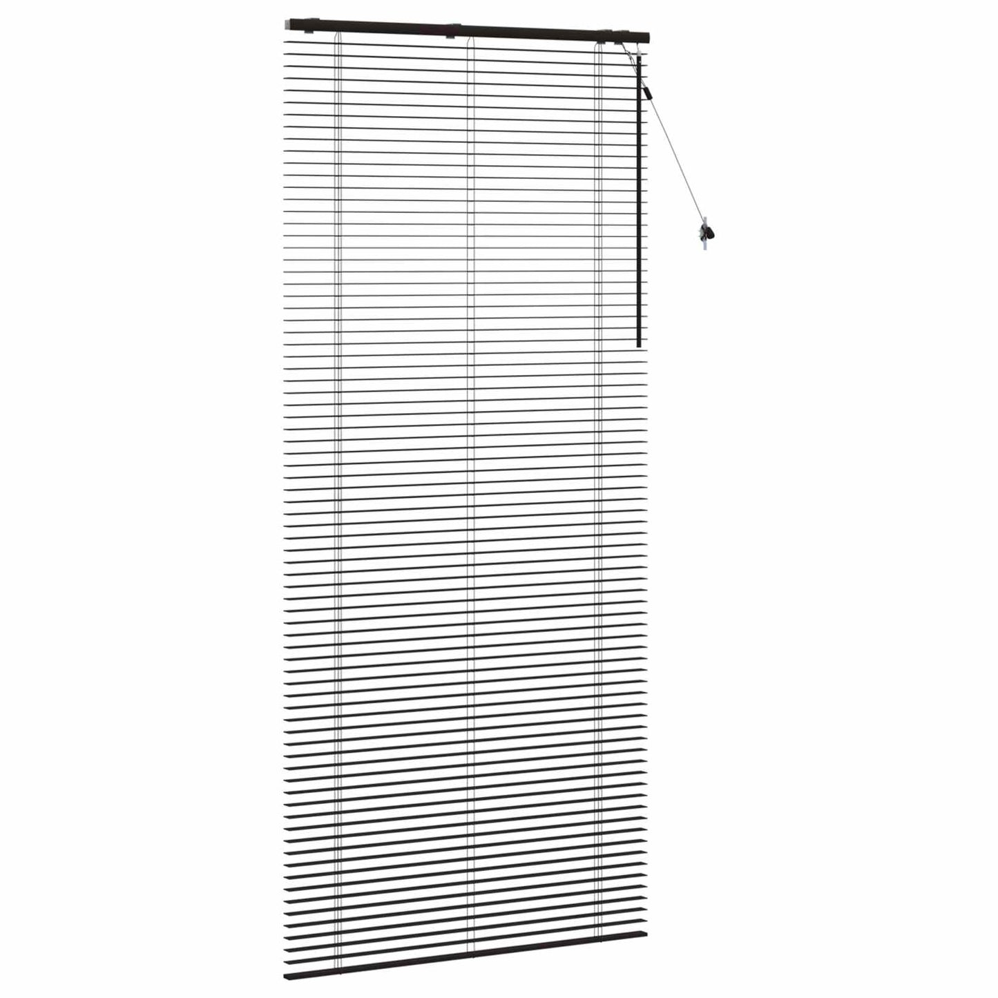 Venetian Blind Dark Brown 105 x 250 cm 35 mm