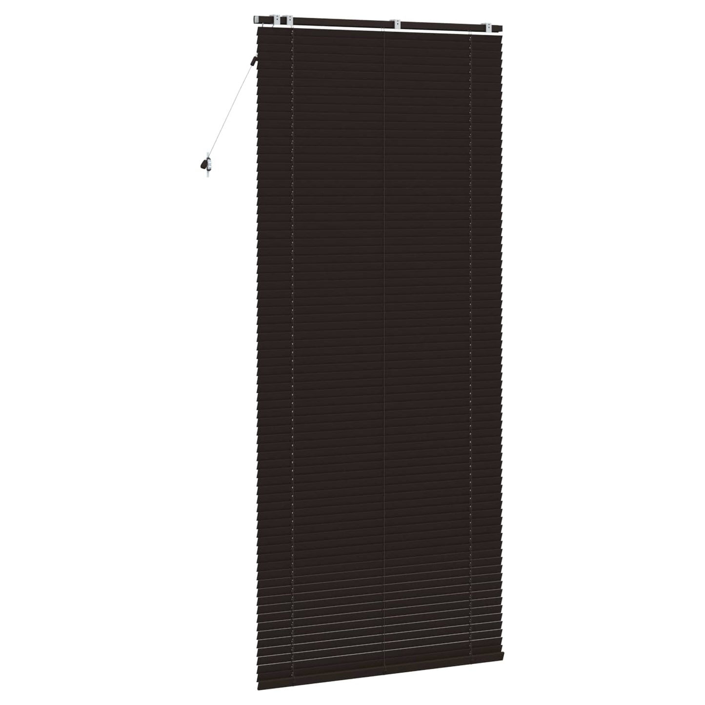 Venetian Blind Dark Brown 120 x 250 cm 35 mm