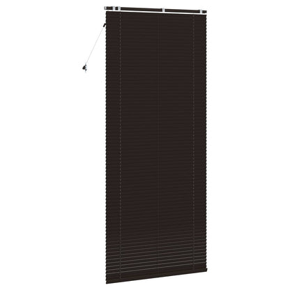 Venetian Blind Dark Brown 120 x 250 cm 35 mm
