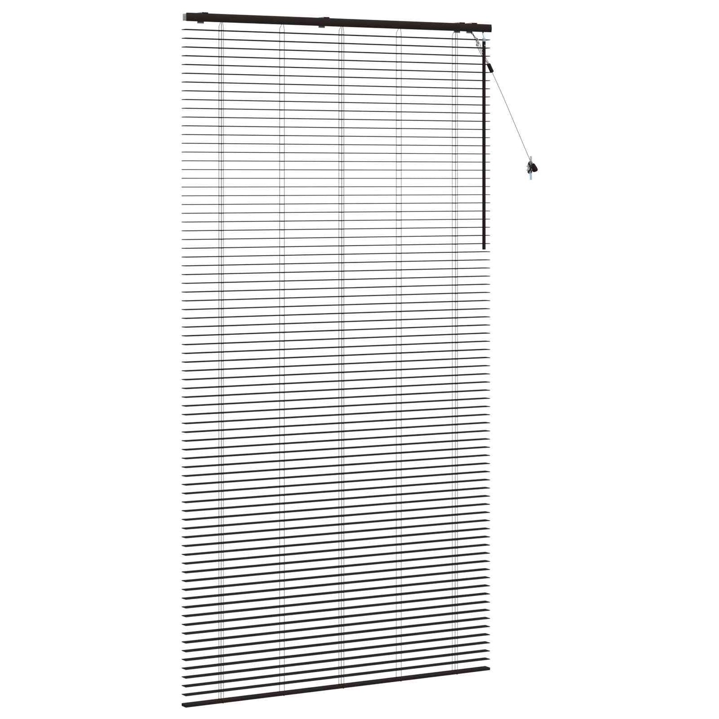 Venetian Blind Dark Brown 135 x 250 cm 35 mm