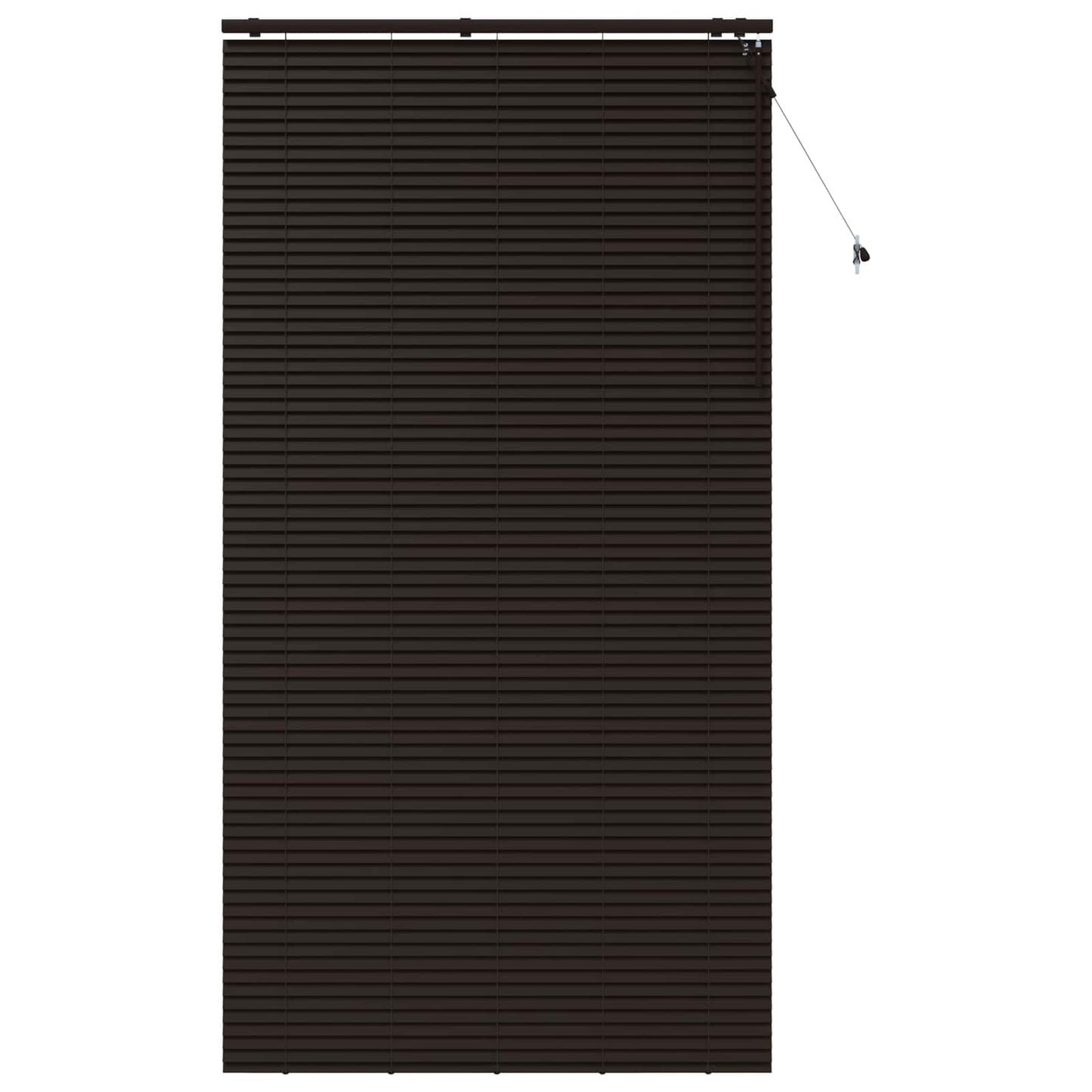 Venetian Blind Dark Brown 140 x 250 cm 35 mm