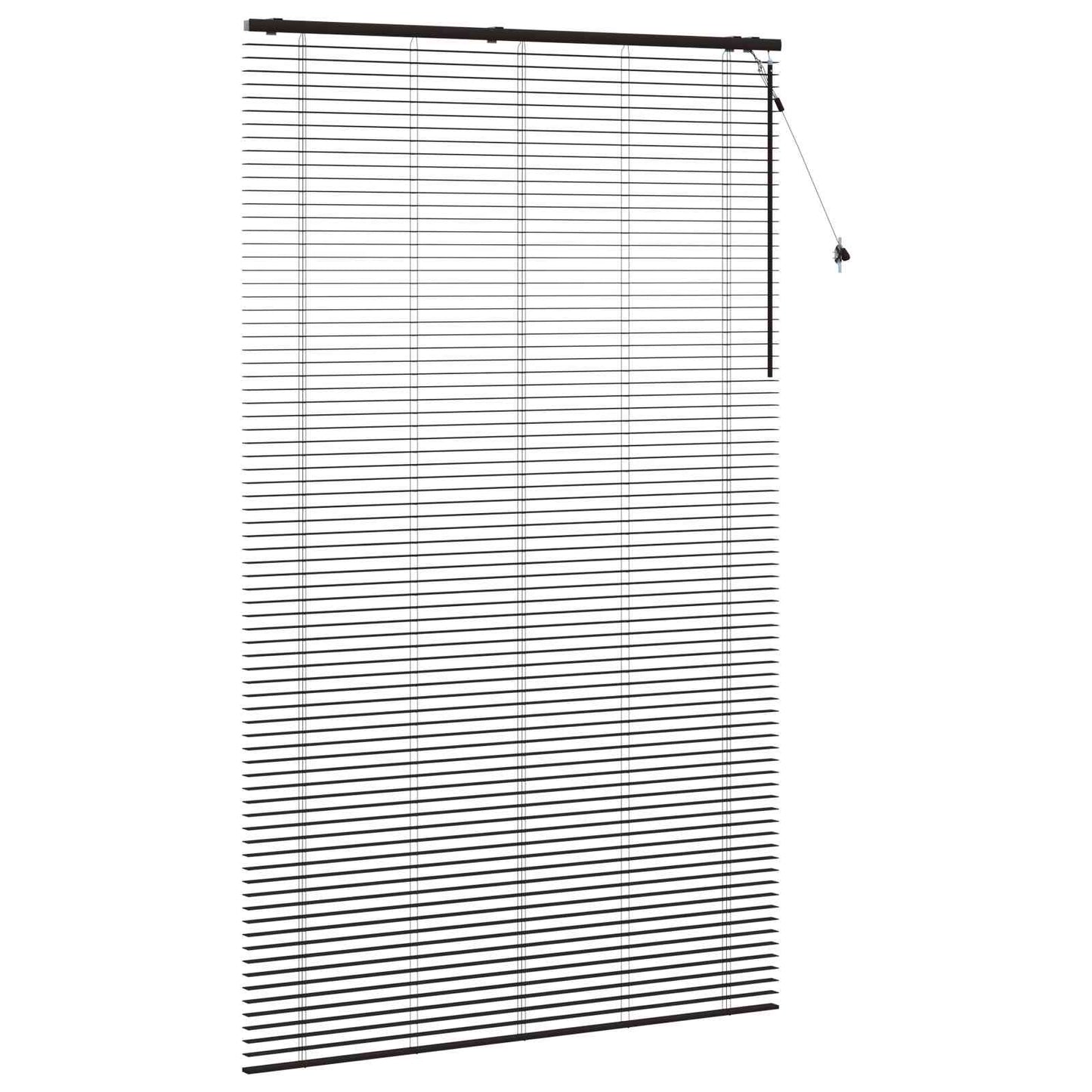 Venetian Blind Dark Brown 155 x 250 cm 35 mm