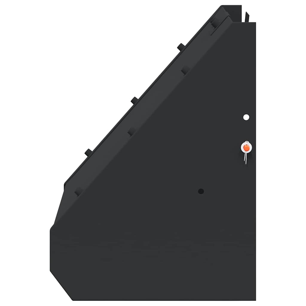 Pellet Trap Black 31 x 23 x 31.5 cm Steel