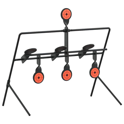Resetting Target Black 38 x 20 x 33.5 cm Steel