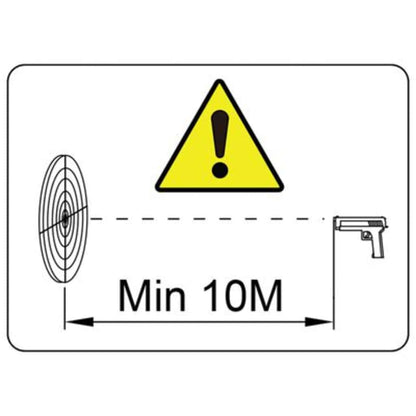 Airsoft Target Black 19 x 26 x 25 cm Plastic