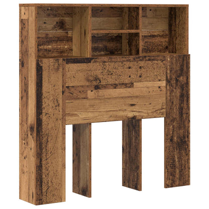Headboard Cabinet Old Wood Engineered Wood