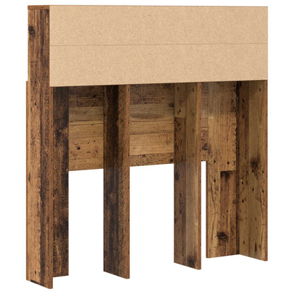 Headboard Cabinet Old Wood Engineered Wood
