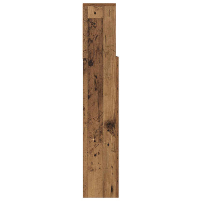 Headboard Cabinet Old Wood Engineered Wood