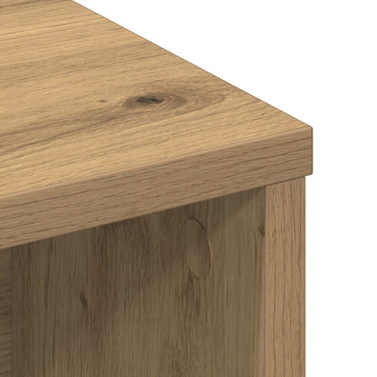Headboard Cabinet Artisan Oak Engineered Wood