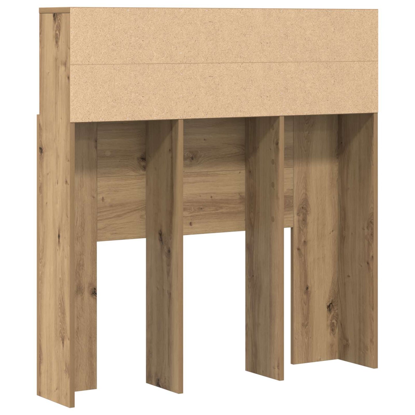 Headboard Cabinet Artisan Oak Engineered Wood