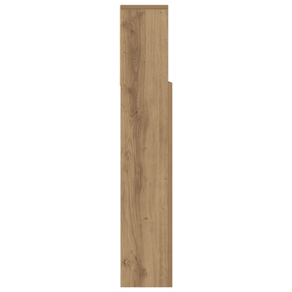 Headboard Cabinet Artisan Oak Engineered Wood