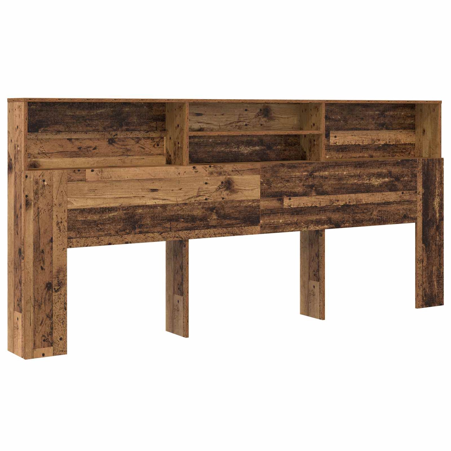 Headboard Cabinet Old Wood Engineered Wood