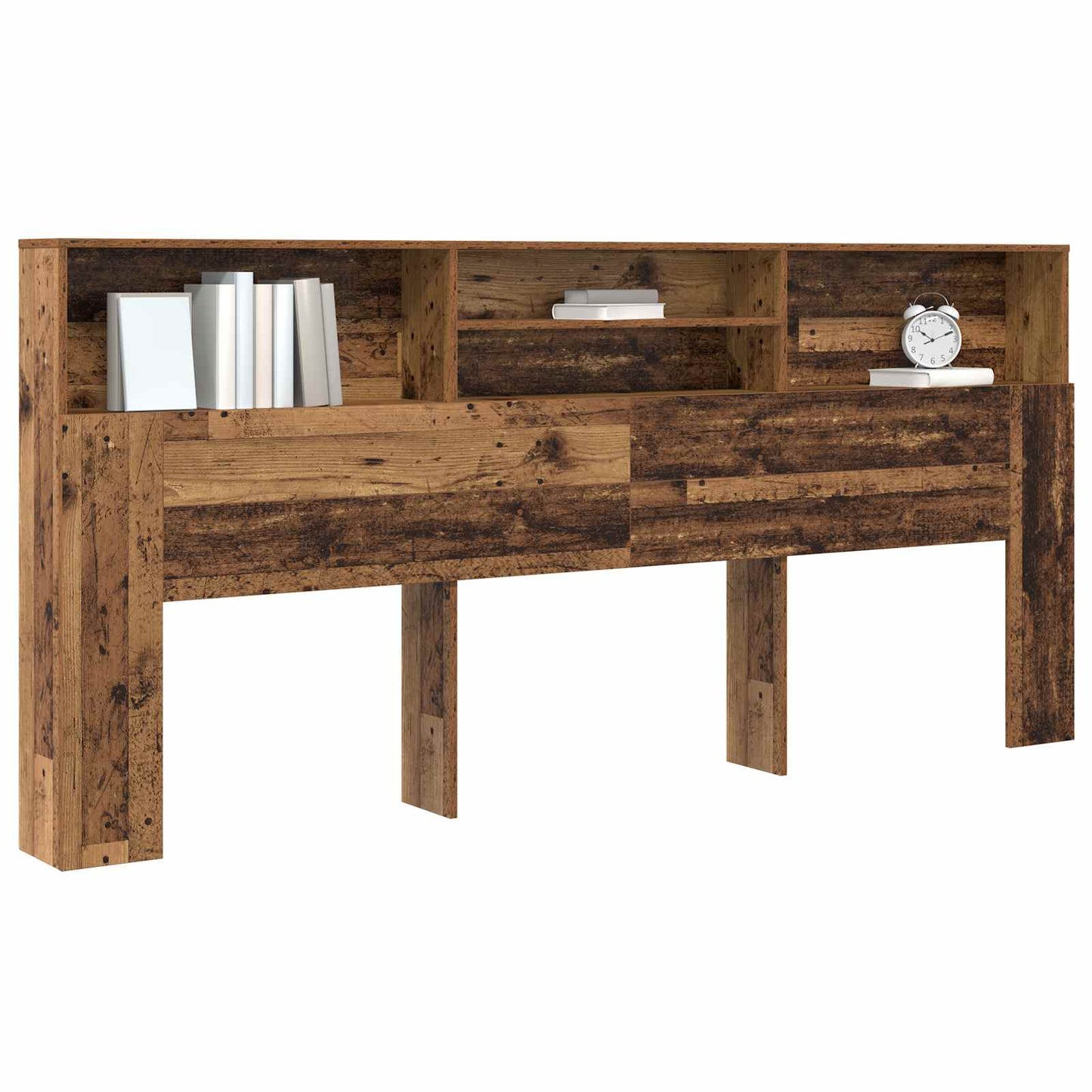Headboard Cabinet Old Wood Engineered Wood