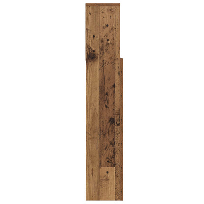 Headboard Cabinet Old Wood Engineered Wood