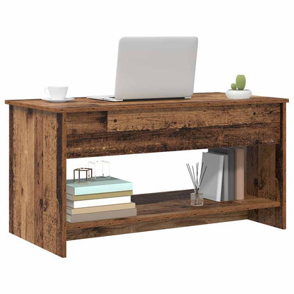 Coffee Table Old Wood 80 x 50.5 x 41.5 cm Engineered Wood