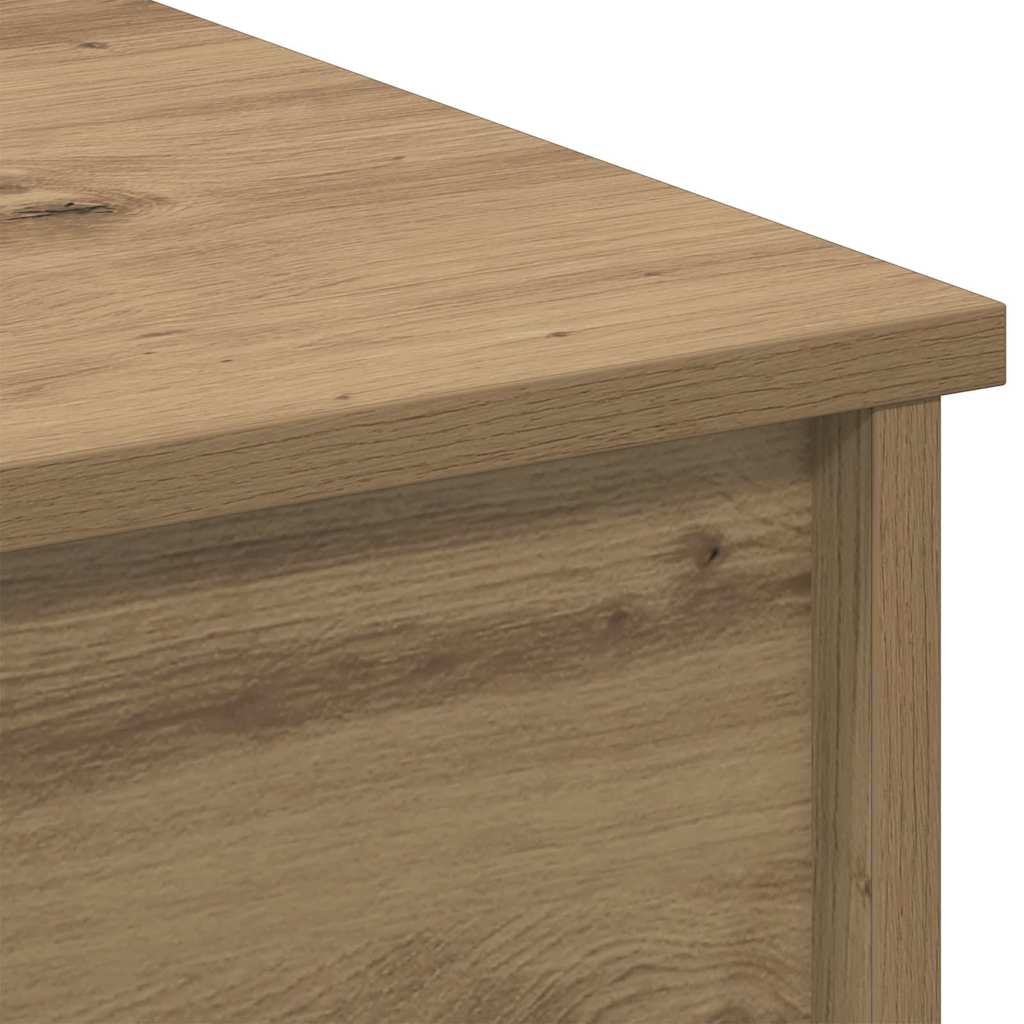 Coffee Table Artisan Oak 80 x 50.5 x 41.5 cm Engineered Wood