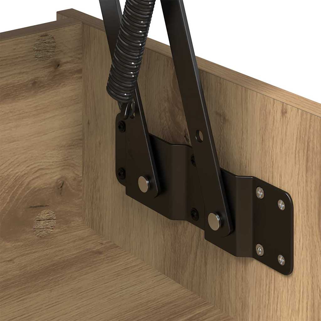 Coffee Table Artisan Oak 80 x 50.5 x 41.5 cm Engineered Wood