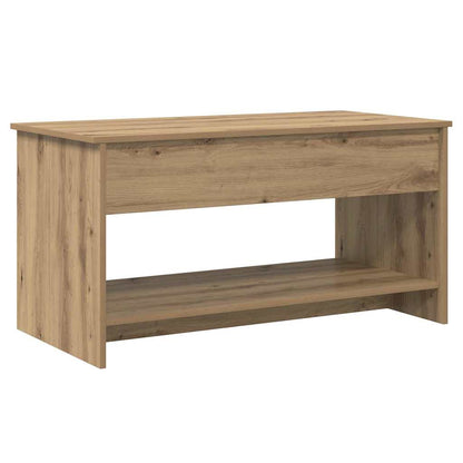 Coffee Table Artisan Oak 80 x 50.5 x 41.5 cm Engineered Wood