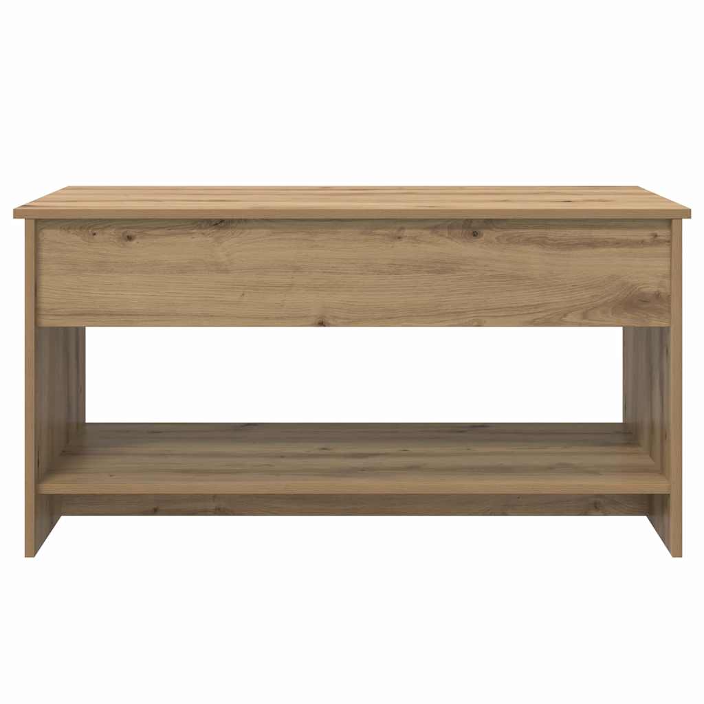 Coffee Table Artisan Oak 80 x 50.5 x 41.5 cm Engineered Wood