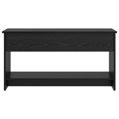 Coffee Table Black Oak 80 x 50.5 x 41.5 cm Engineered Wood